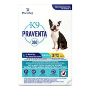 K9 PRAVENTA 360 Chien 4.6 - 11kg, Contient 3 Dose